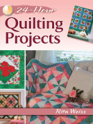 book cover for 24-Hour Quilting Projects