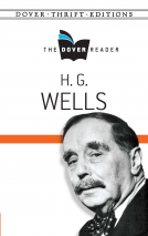 book cover for H. G. Wells The Dover Reader