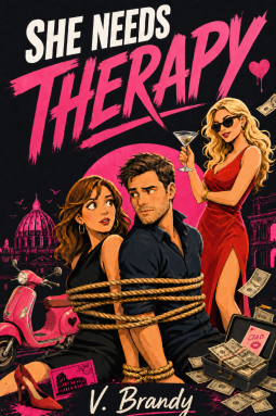 book cover for She Needs Therapy