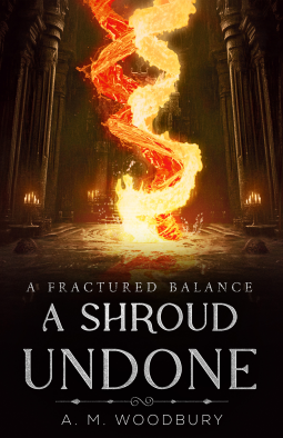 book cover for A Shroud Undone