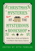 book cover for Christmas Mysteries at The Mysterious Bookshop