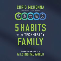 book cover for 5 Habits of the Tech-Ready Family