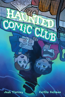 book cover for Haunted Comic Club