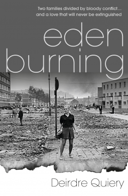 book cover for Eden Burning