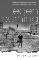 book cover for Eden Burning