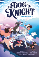 book cover for The Dog Knight: Chaos Bites Back