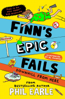 book cover for Finn's Epic Fails: Downhill from Here