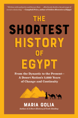 book cover for The Shortest History of Egypt