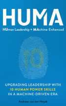 book cover for HUMA: Human Leadership + Machine Enhanced
