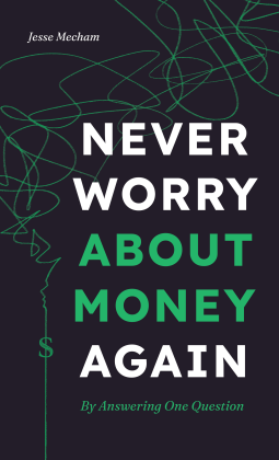 book cover for Never Worry About Money Again