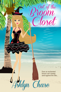 book cover for Out of the Broom Closet
