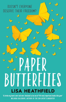 book cover for Paper Butterflies
