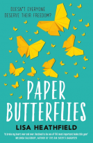 book cover for Paper Butterflies