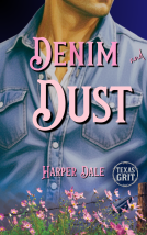 book cover for Denim and Dust