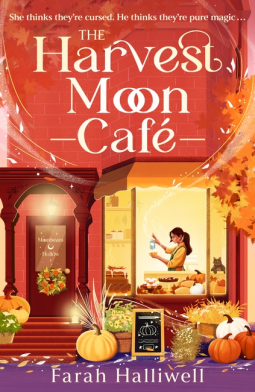 book cover for The Harvest Moon Café