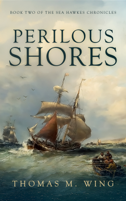 book cover for Perilous Shores