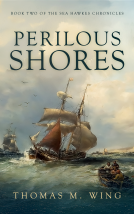 book cover for Perilous Shores