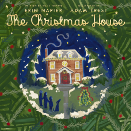 book cover for The Christmas House