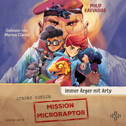Buchcover für Mission Microraptor – Immer Ärger mit Arty