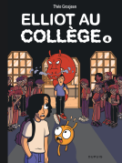 Couverture du livre pour Elliot au collège