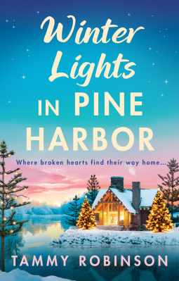book cover for Winter Lights in Pine Harbor