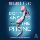 book cover for Don't Answer The Phone