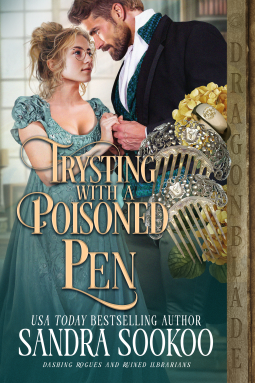 book cover for Trysting With a Poisoned Pen