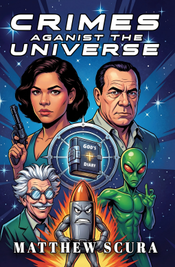 book cover for Crimes Against the Universe