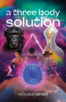 book cover for a three body solution