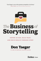 book cover for The Business of Storytelling