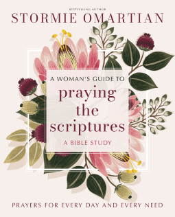book cover for A Woman's Guide to Praying the Scriptures