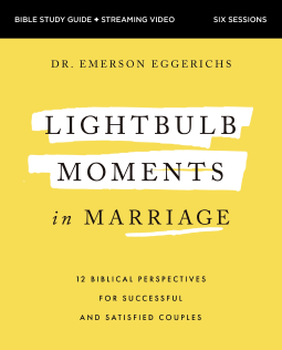 book cover for Lightbulb Moments in Marriage Bible Study Guide plus Streaming Video