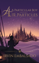 book cover for A Particular Boy Among Air Particles
