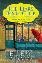 book cover for The Liars' Book Club