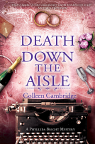 book cover for Death Down the Aisle