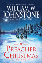 book cover for A Preacher Christmas