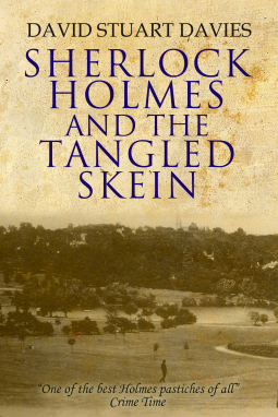 book cover for Sherlock Holmes and the Tangled Skein