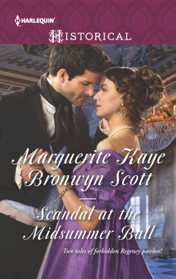 book cover for Scandal at the Midsummer Ball