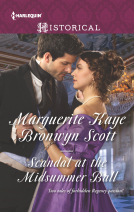 book cover for Scandal at the Midsummer Ball