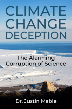 book cover for Climate Change Deception