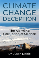 book cover for Climate Change Deception