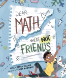 book cover for Dear Math, We're Not Friends