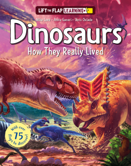 book cover for Lift the Flap: Learning+ Dinosaurs