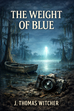 book cover for The Weight of Blue