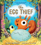 book cover for The Egg Thief