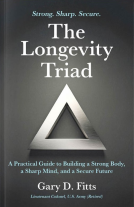 book cover for The Longevity Triad