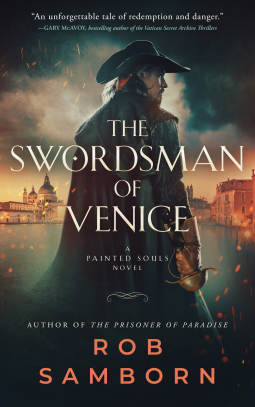 book cover for The Swordsman of Venice