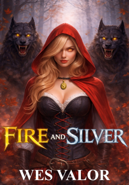 book cover for Fire and Silver