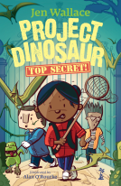 book cover for Project Dinosaur: Top Secret!