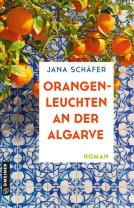 Buchcover für Orangenleuchten an der Algarve